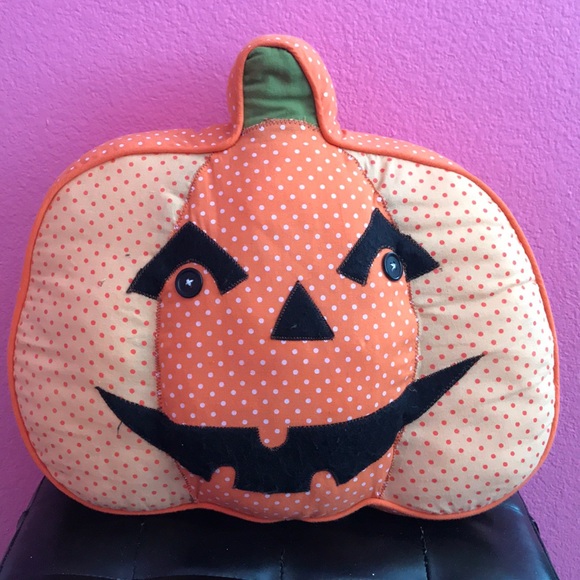 Other - Halloween/fall pumpkin shaped pillow